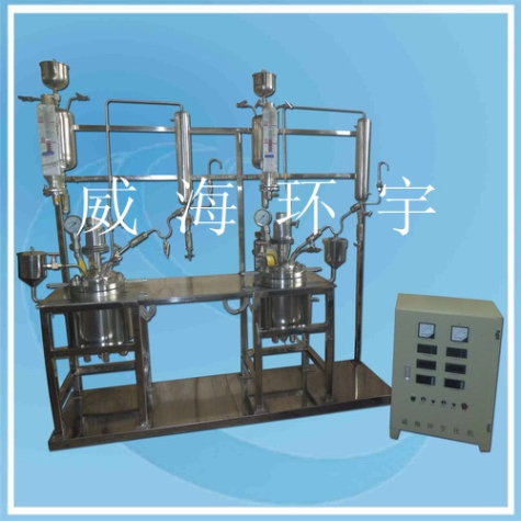天津兩臺5L釜共用一臺PID